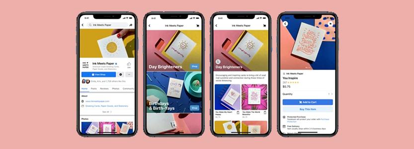 Facebook Shops : créez votre boutique en ligne